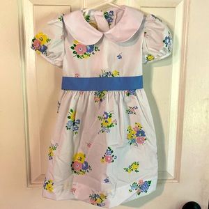 TBBC NWT 4T Floral print sash tie dress